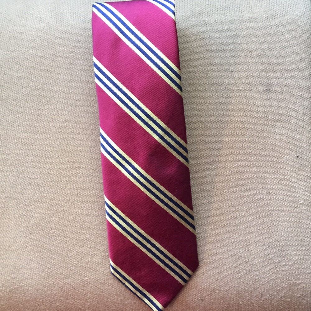 Brooks Brothers Wine Striped Tie